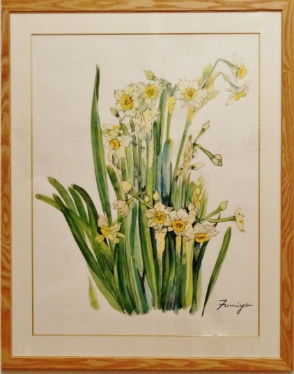 「スイセン」　藤井ふみよ