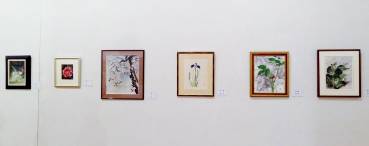 展示作品景(一部会員の作品）