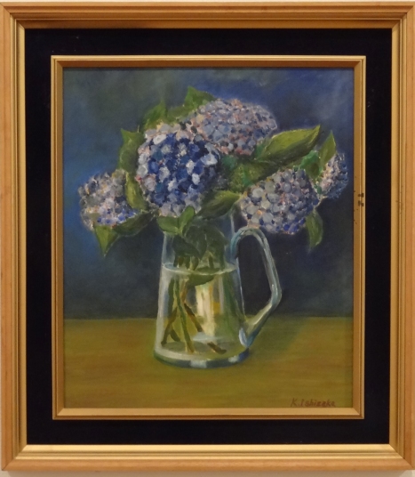 「あじさい」　F10　石坂和明