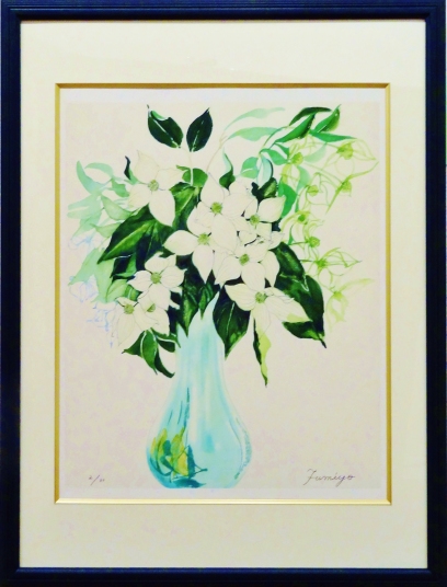 「山法師」　F8　藤井ふみよ