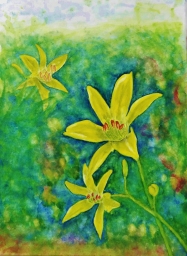 「ユウスゲ」 F4 齋藤義保 「ユウスゲ」 F4 齋藤義保