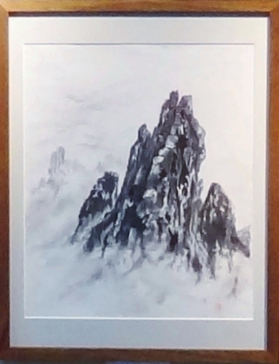 「幽山」　　F８　斎藤義保