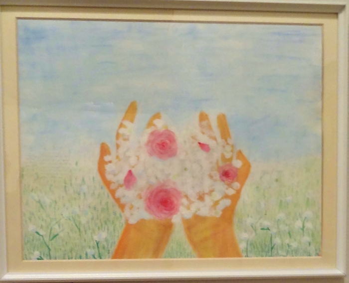 ２３　「仲間」　詩：坂本勇　絵：HS（上溝南中）