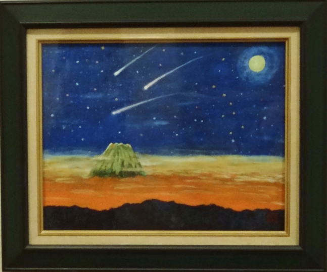 ３５　「テクノロジーに思いをはせて」　詩：中洞美世子　絵：岡村郁雄