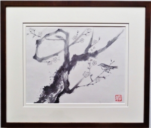 「白梅」　石坂和明