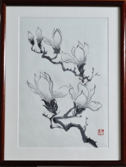 「白木蓮」　F8