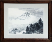 「湖畔」　前島悦子