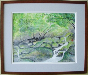 「清流」　前島悦子