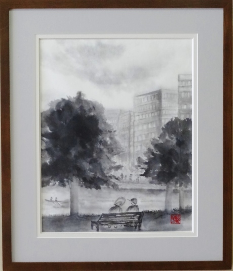 「涼」　　前島悦子