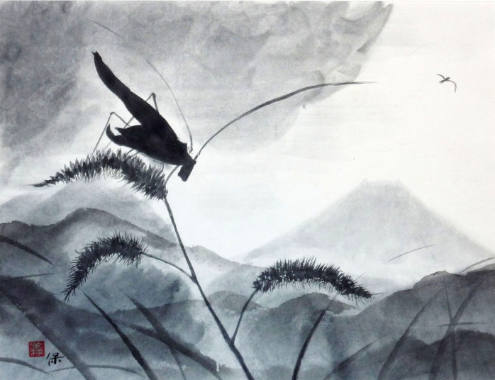 「秋も富士」　齋藤義保