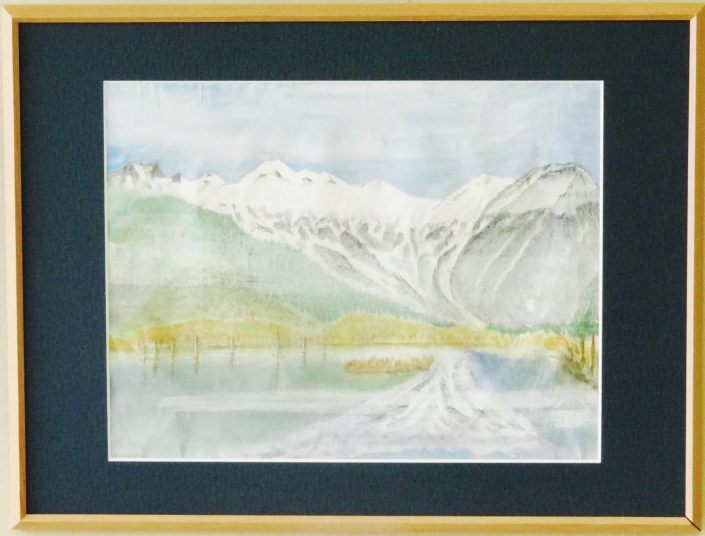 「大正池」　石坂和明