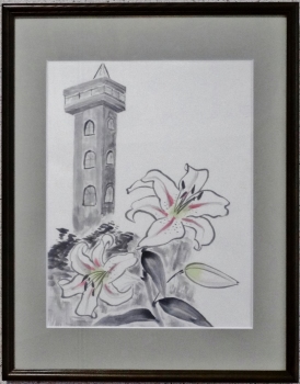 「百合のある公園」　高橋宏行