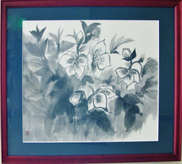 「クリスマスローズ」　安孫子洋子