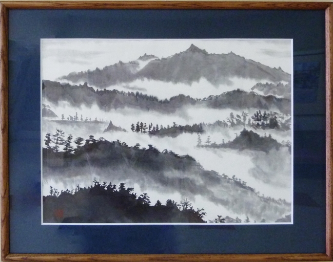 「雨後」　松岡卓