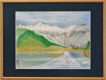 「上高地」　　石坂和明