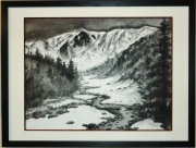 「春を待つ」　Ｆ１０　市川善朗