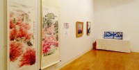 「桜で紡ぐ日中交流絵画展」2015年10月 「桜で紡ぐ日中交流絵画展」2015年10月