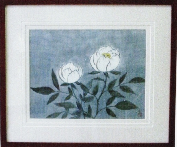 「山芍薬」　八木千代子