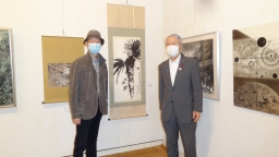 沈和年先生と藤田栄山先生 沈和年先生と藤田栄山先生