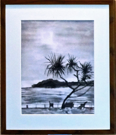 08「夏のあの日」F6  須永文江