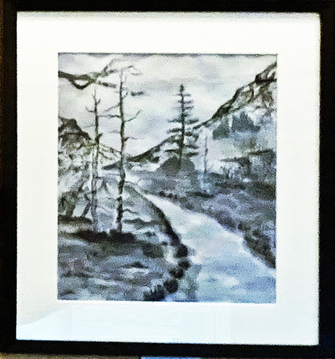 11「枯れ木」F8  三浦 實