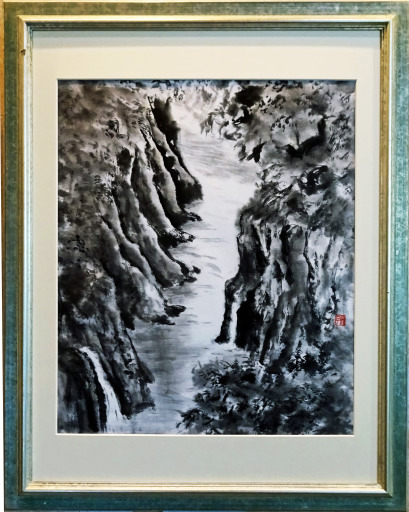 14「峡谷」F8  近内文子