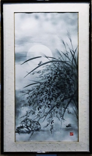 19「秋の夜」半切1/3　植木克彦