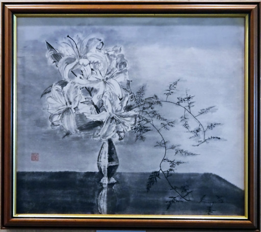 25「白百合」F8　河原公治