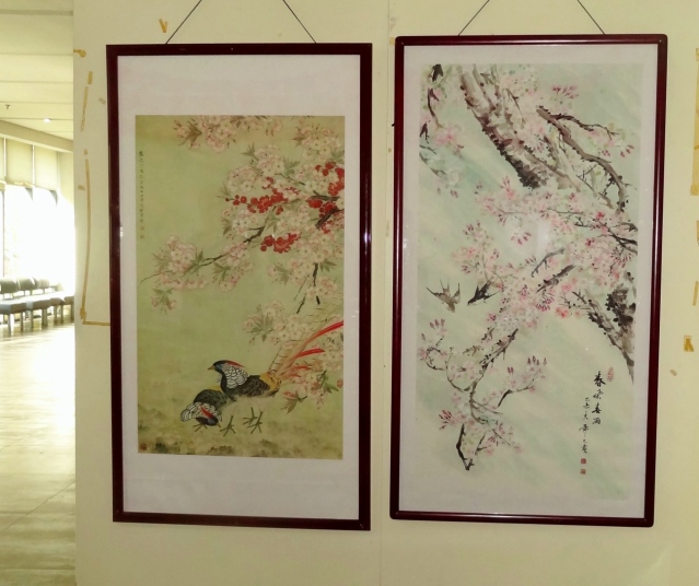 交流絵画展作品