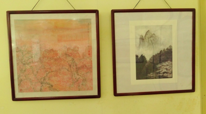 交流絵画展作品