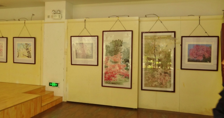 交流絵画展作品