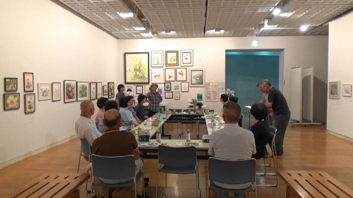 最終日、出品者交流会