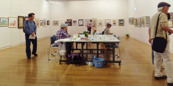 一本筆描法体験教室