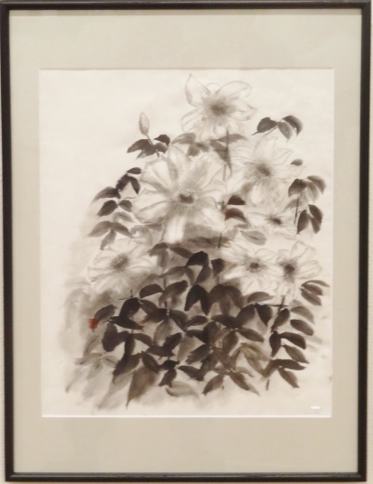 「クレマチス」　　F8　高橋宏行