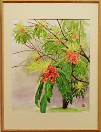 「ユズリハ」　　F6　河原公治