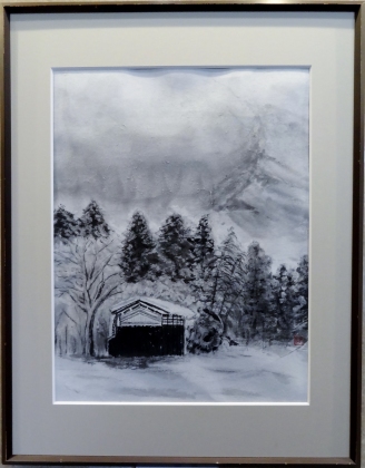 「雪蔵」　F8　　須永文江