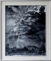 「雷鳴」　F30　松尾好高