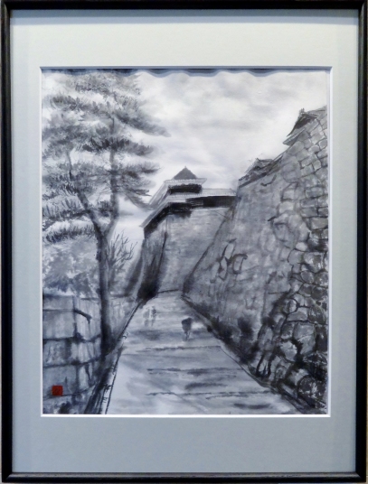 「松山城大手門」　F8　高橋宏行