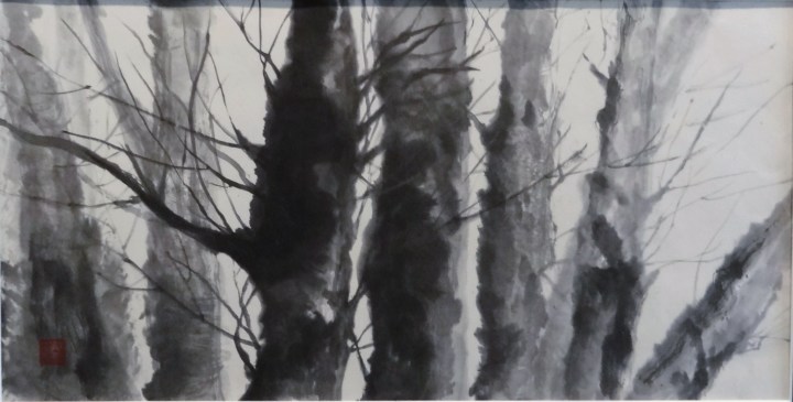 「木立」　前島悦子