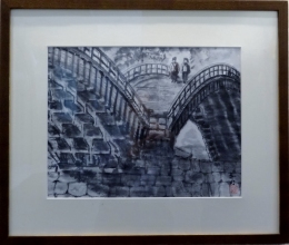 「錦帯橋」　F10　石坂和明