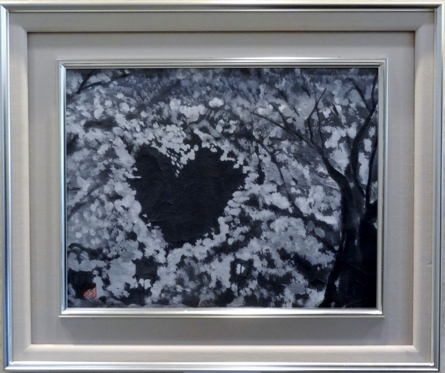 「桜ハートスポット」（弘前公園）　F8　石坂和明