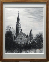 「虚栄の館」　F8　斎藤義保