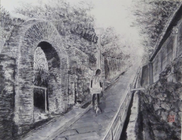 「こもれびの坂道」　河原公治