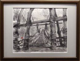 「かずら橋」　F8　高橋宏行