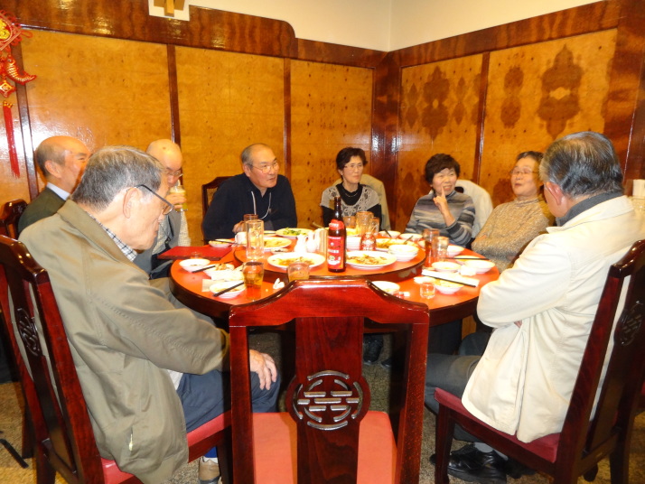 中華街で親睦会