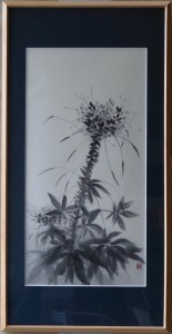 花魁草」　柴日出子