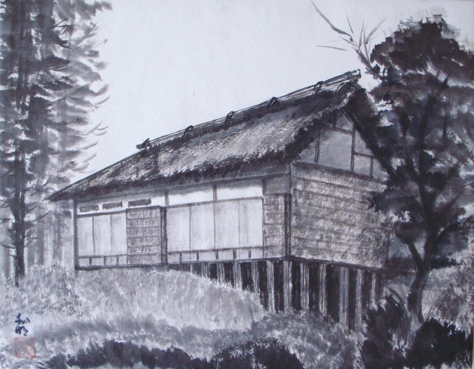 「古民家」　石坂和明