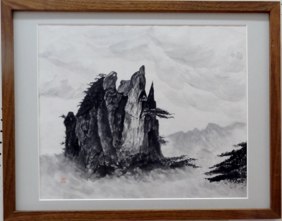 「天空に聳える」　斎藤義保