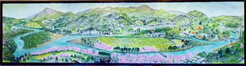 「相模川自然の村　春景色」　共同制作