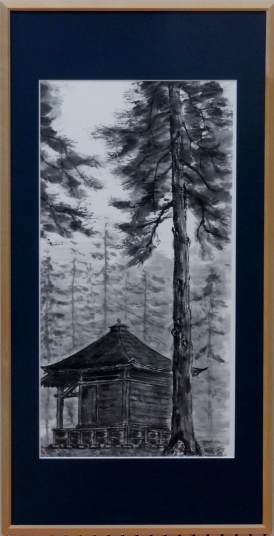 平泉の朝　　市川善朗